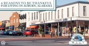 Thankful for Living in Auburn, Alabama
