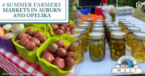 summer farmers markets in Auburn and Opelika