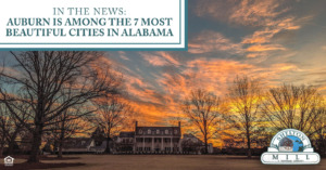 Auburn is among the most beautiful cities in Alabama