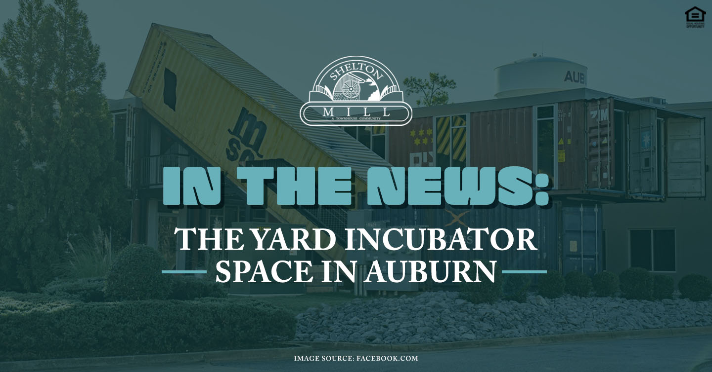 The Yard incubator space in Auburn
